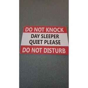 Do Not Knock Retro Vintage Tin Sign 8‎ X 12 (12)